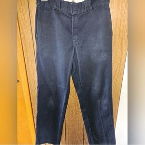 Dickies Navy/Black Dress Pants Straight-Leg Classic
